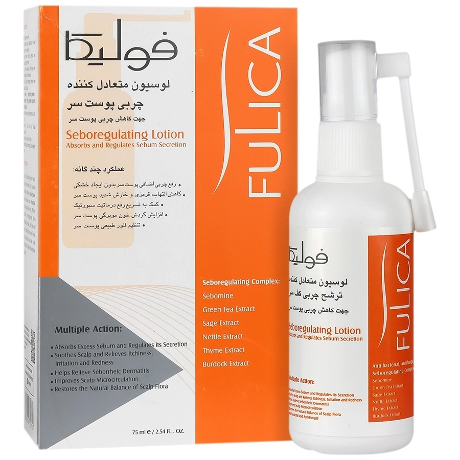 لوسیون متعادل کننده چربی پوست سر