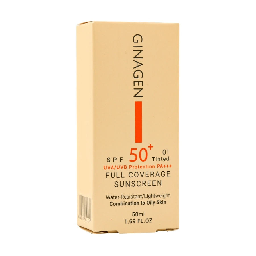 کرم ضد آفتاب رنگی پوست چرب SPF50