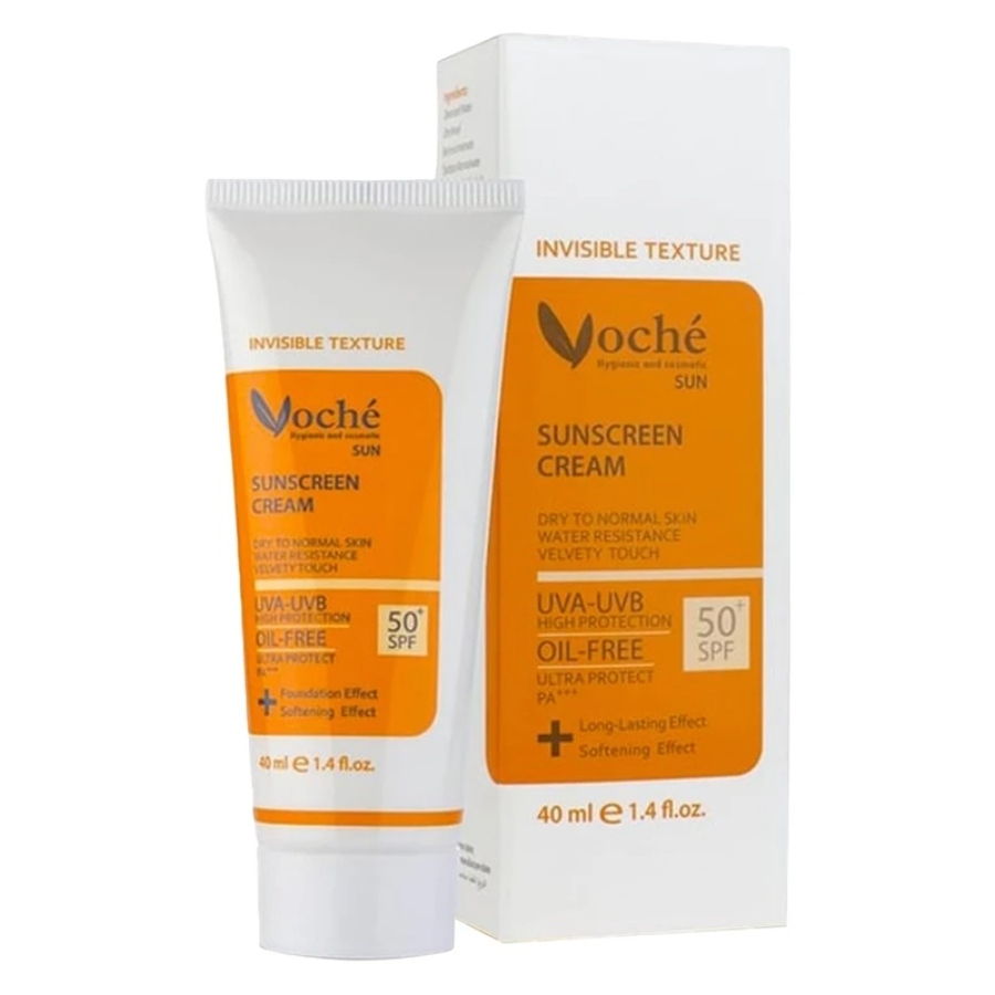 کرم ضد آفتاب پوست خشک و معمولی بی رنگ SPF50