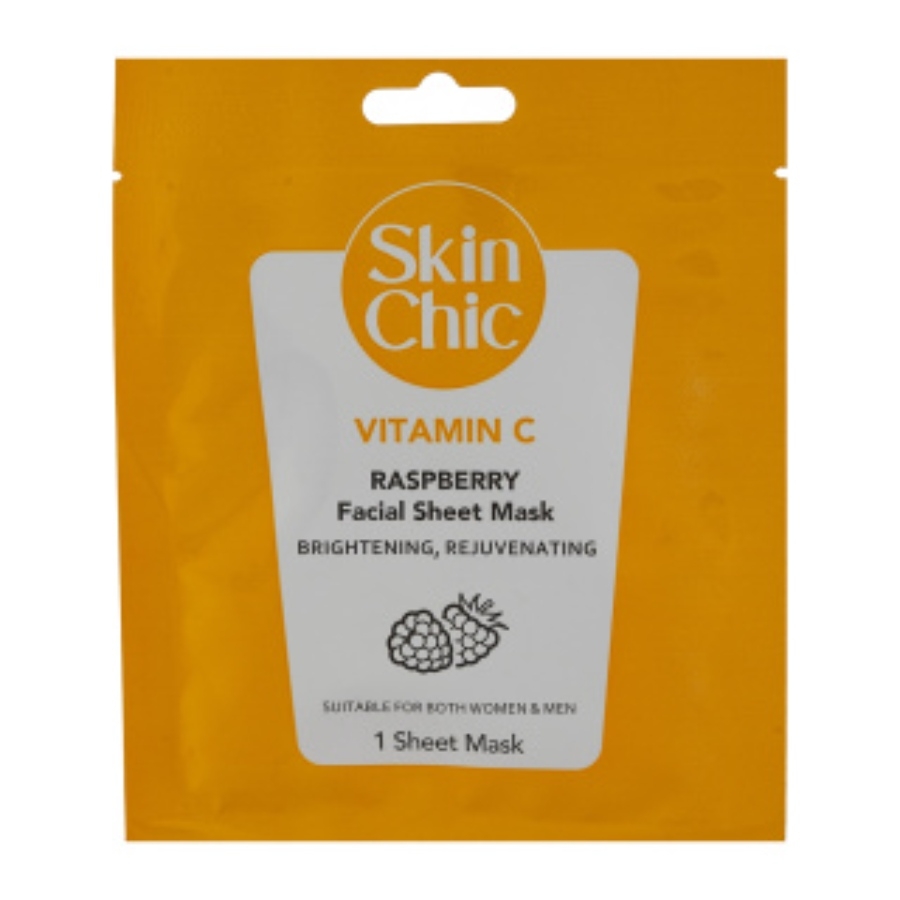 ماسک صورت ویتامین سی و عصاره تمشک