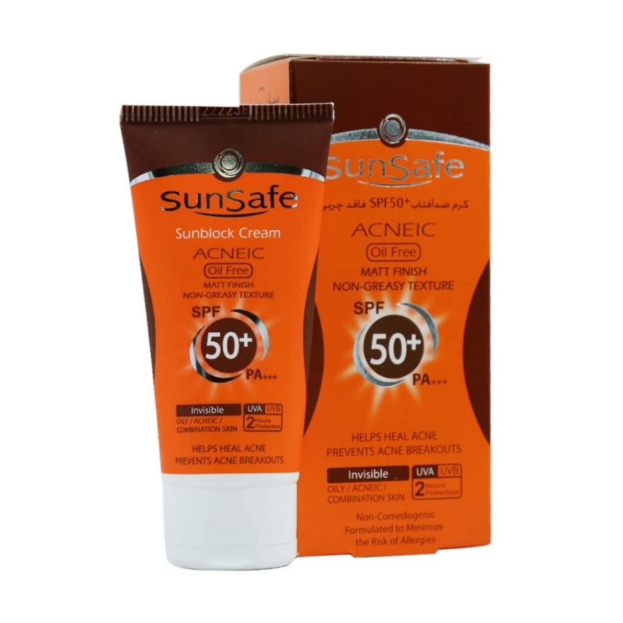 کرم ضد آفتاب آنتی آکنه SPF50