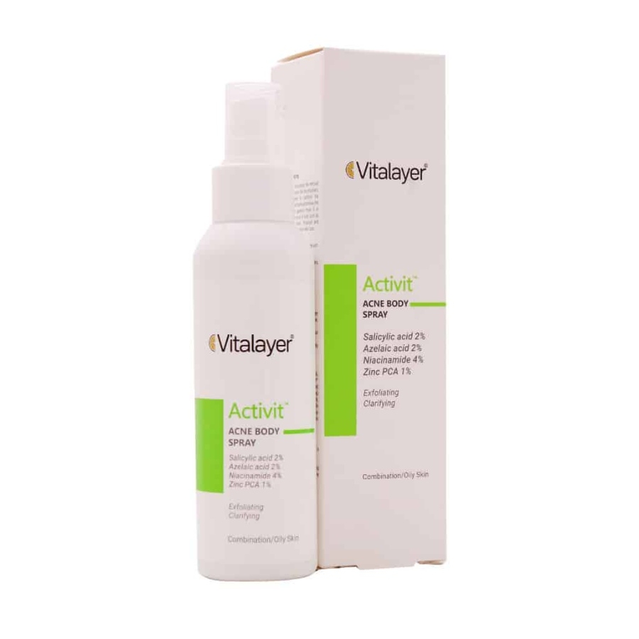 لوسیون اسپری ضد جوش و لایه بردار اکتی ویت