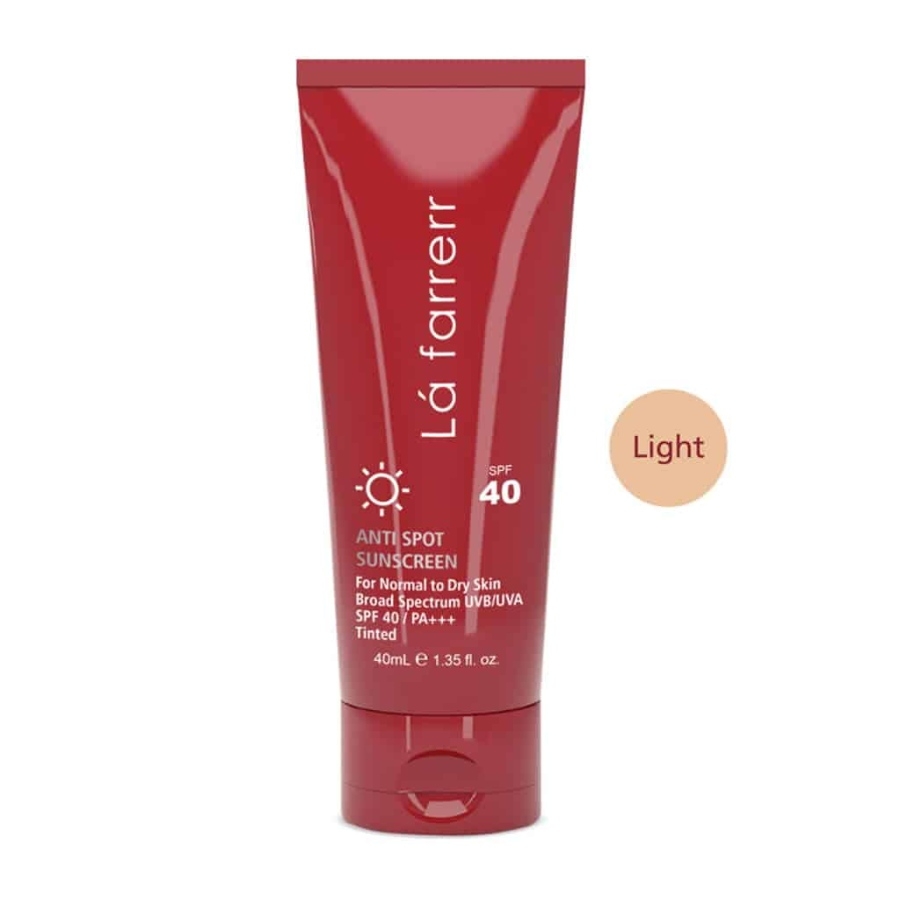 ضد آفتاب و ضد لک رنگی پوست های خشک و معمولی +SPF40