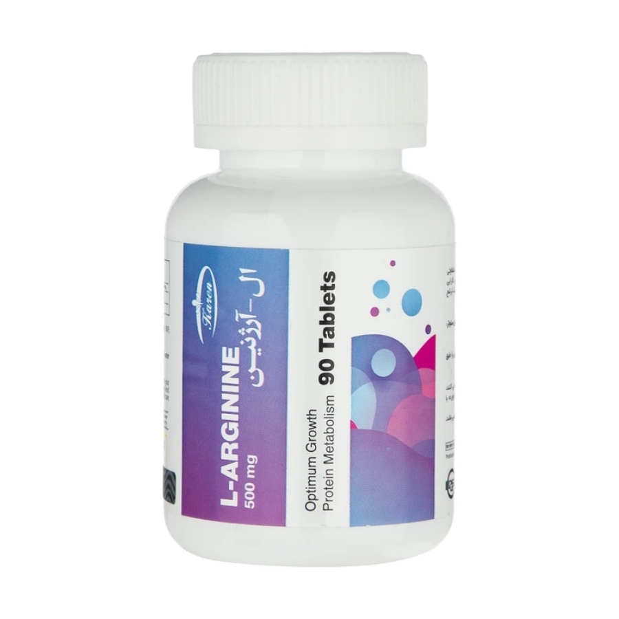 ال آرژنین 500 میلی گرم 90 عددی