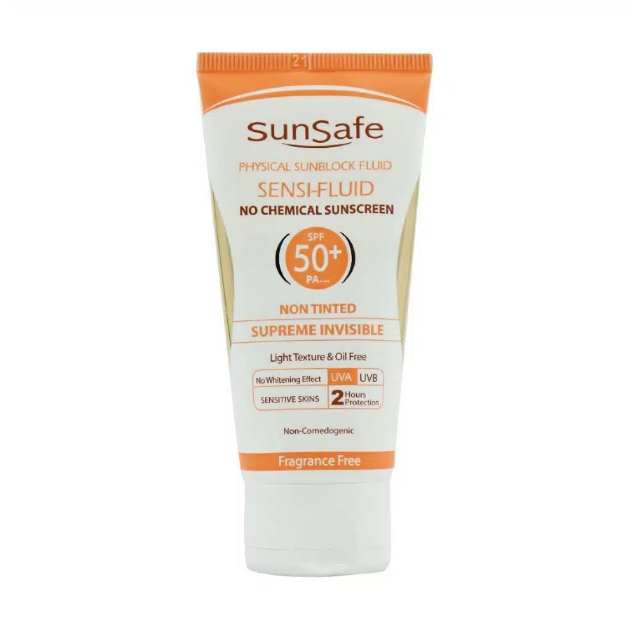 فلوئید ضد آفتاب فیزیکال SPF50