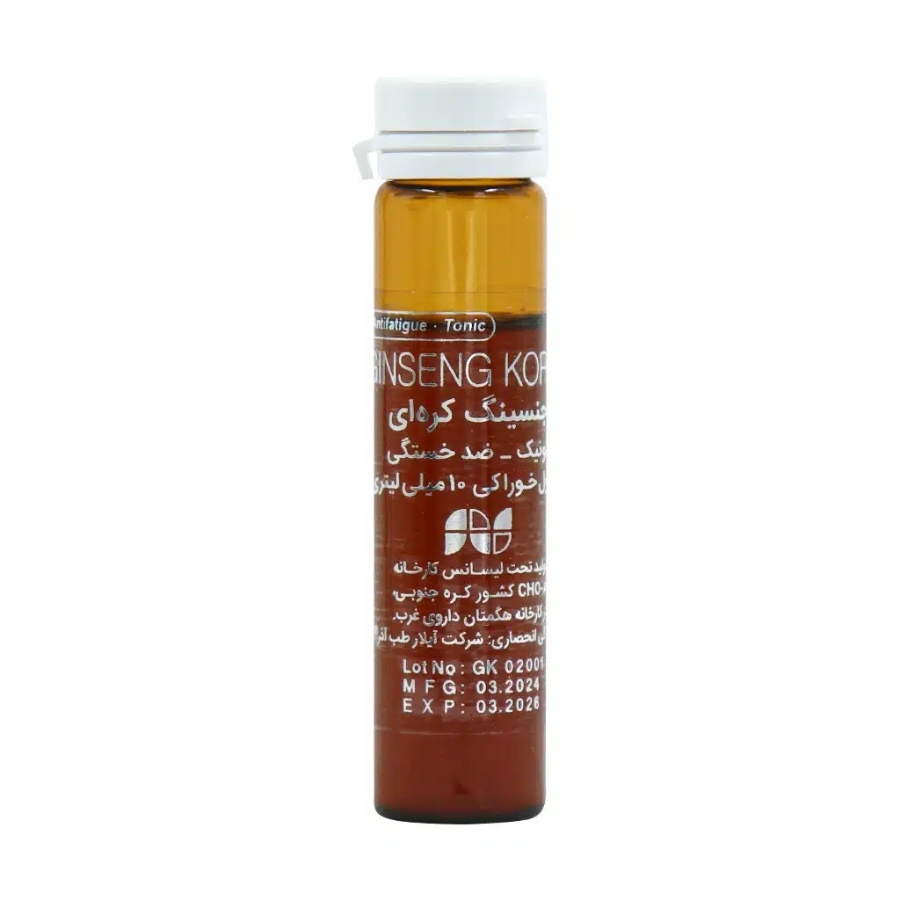 محلول خوراکی جنسینگ کره ای