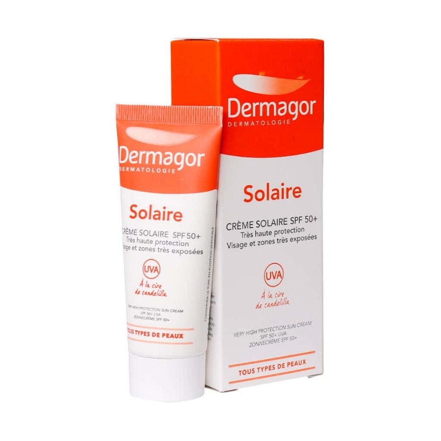ضد آفتاب بی رنگ درماگور SPF50