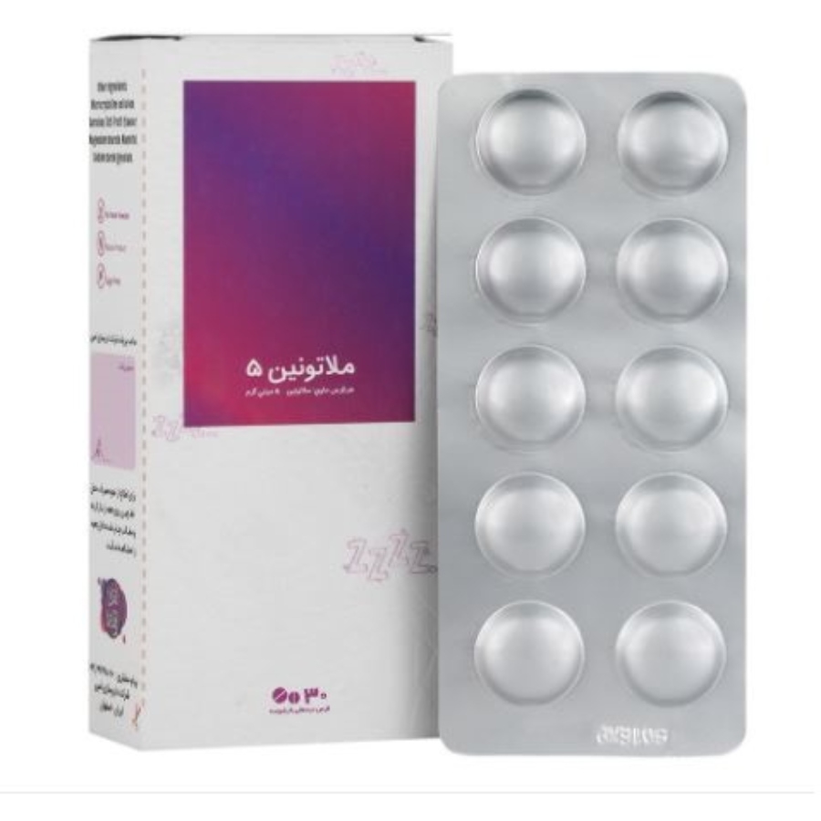 ملاتونین 5 میلی گرم 30 عددی