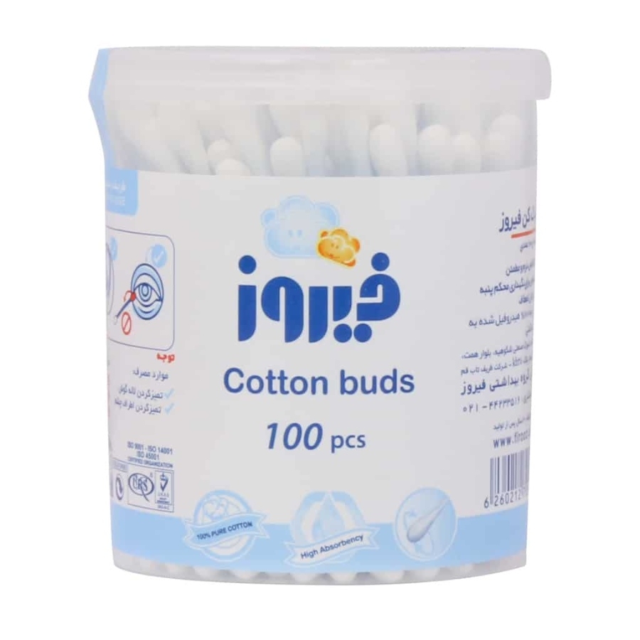 گوش پاک کن 100 عددی فیروز