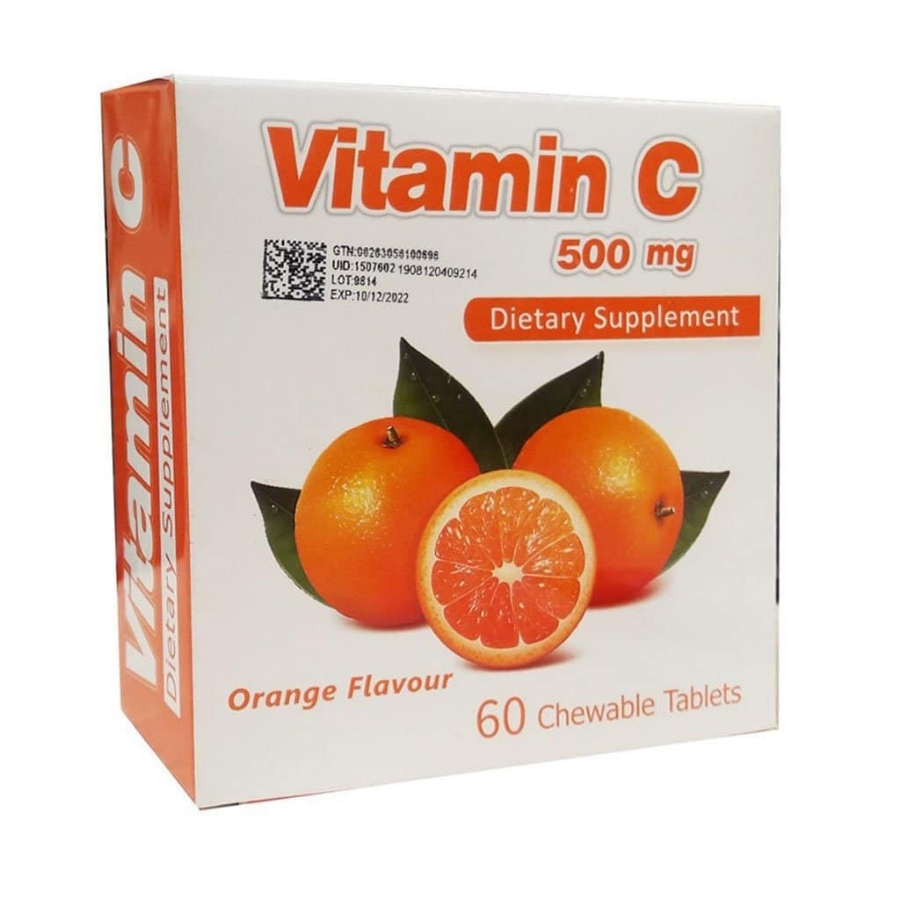 ویتامین ث جویدنی 500 میلی گرم سیمرغ دارو