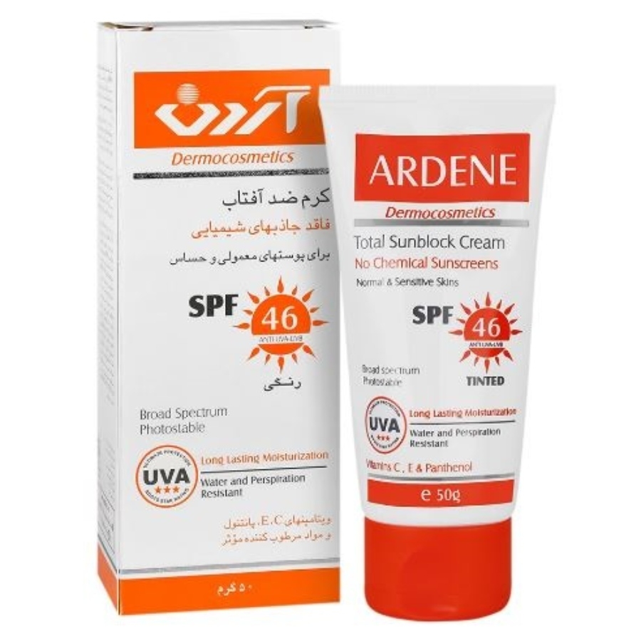 کرم ضد آفتاب رنگی SPF46