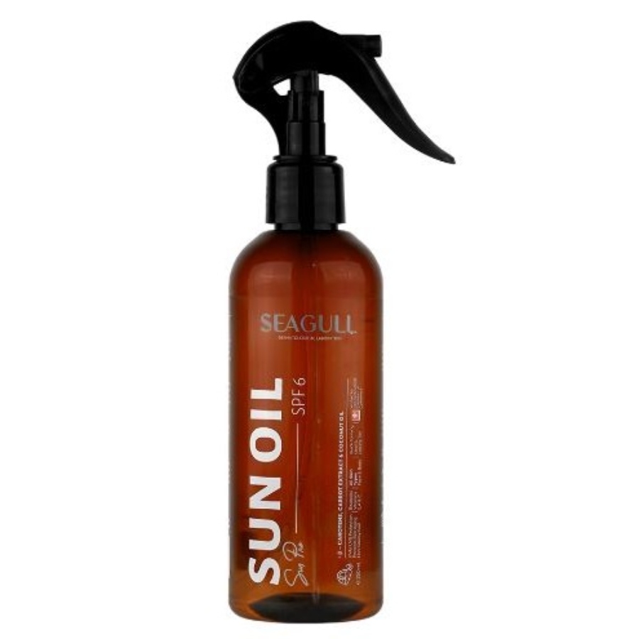 روغن برنزه کننده و ویتامینه SPF6