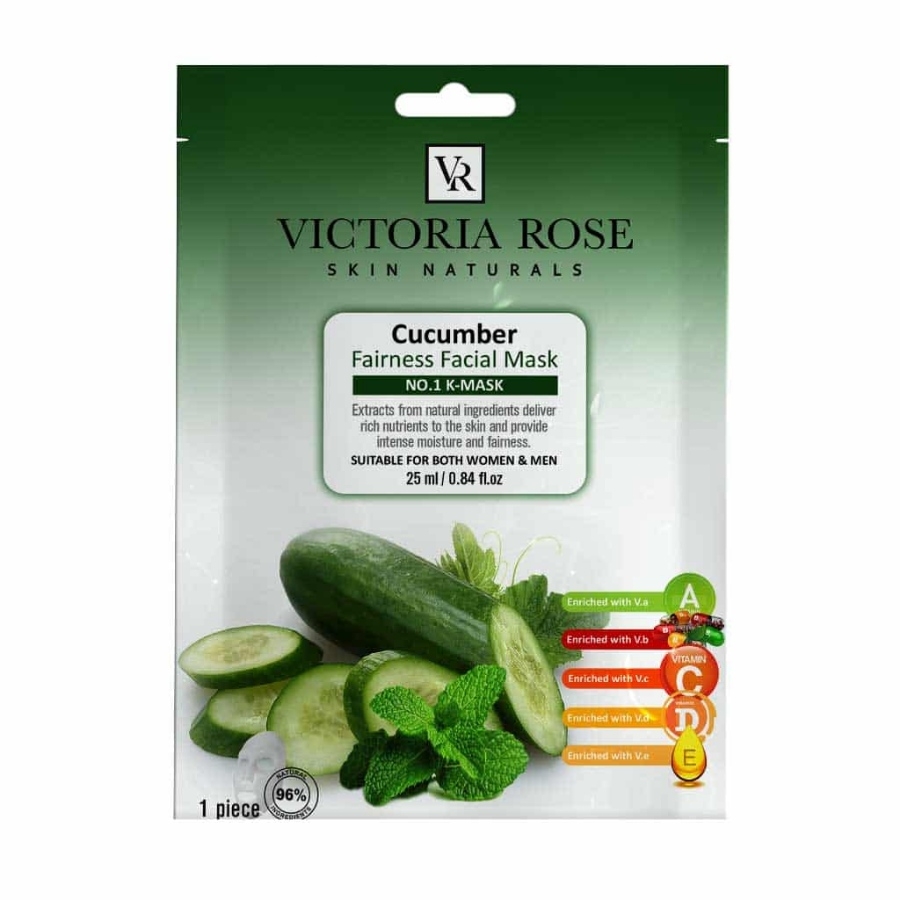 ماسک صورت حاوی عصاره خیار و منتول