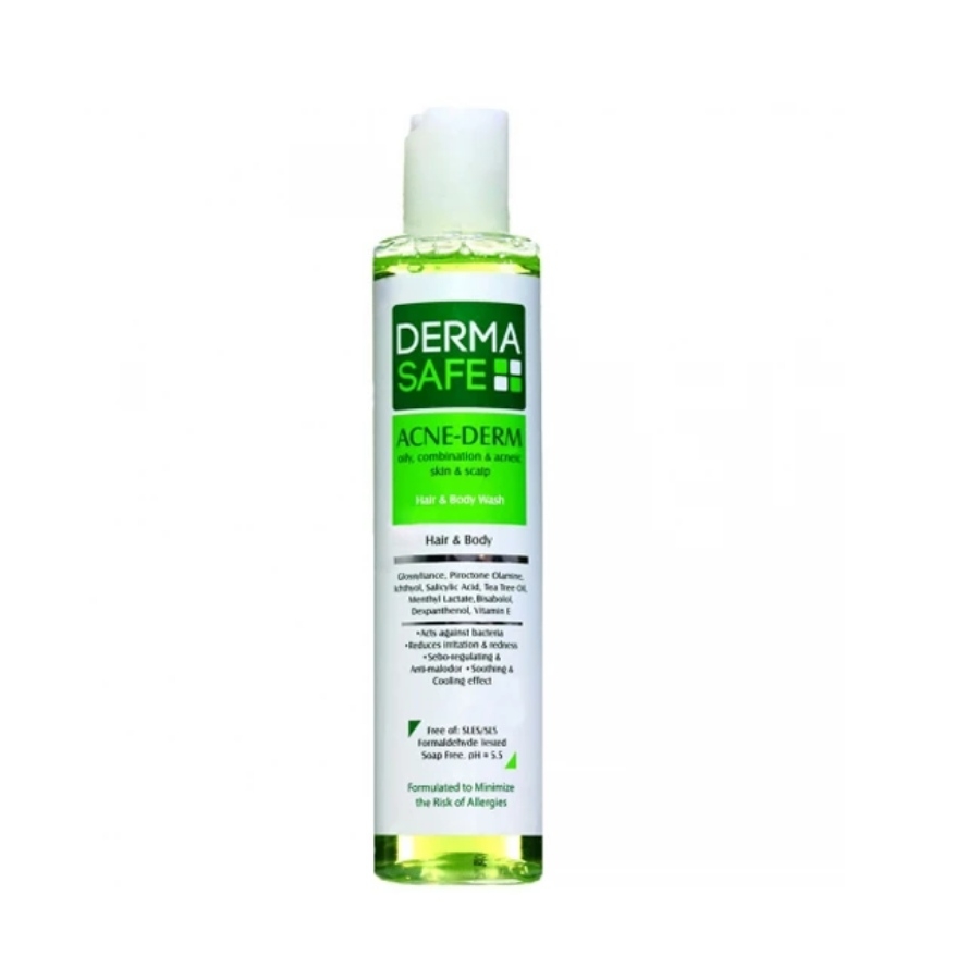 شامپو سر و بدن آکنه درم