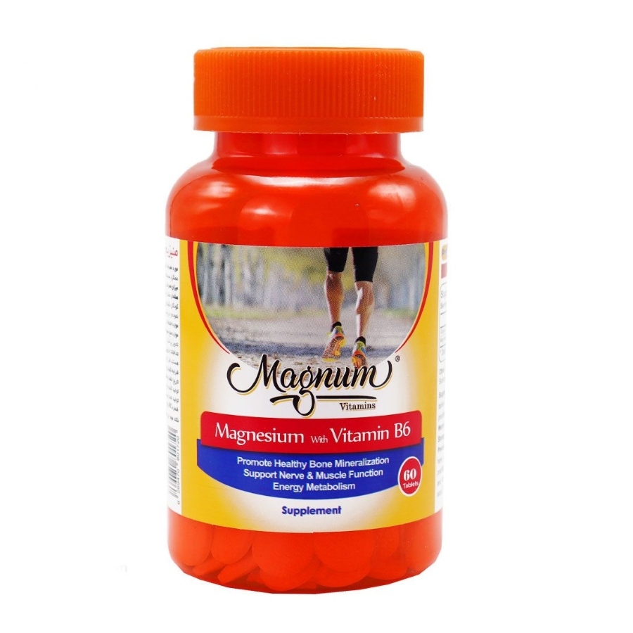 منیزیم و ویتامین ب6 مگنوم ویتامینز