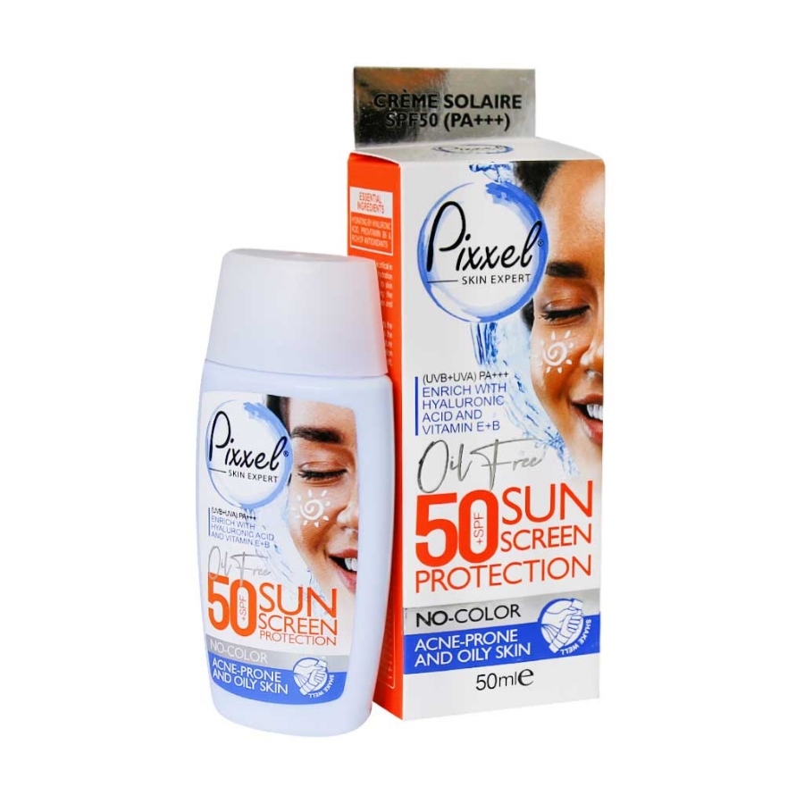 کرم ضد آفتاب پیکسل SPF50 پوست چرب