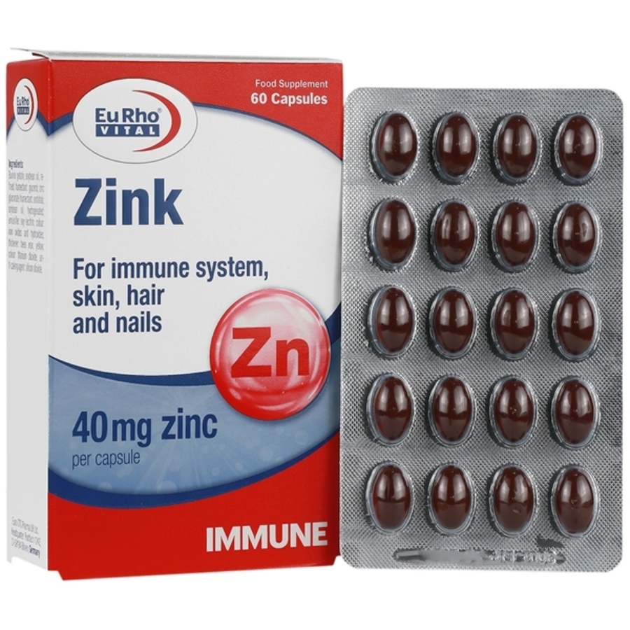 زینک 60 عدد یورویتال
