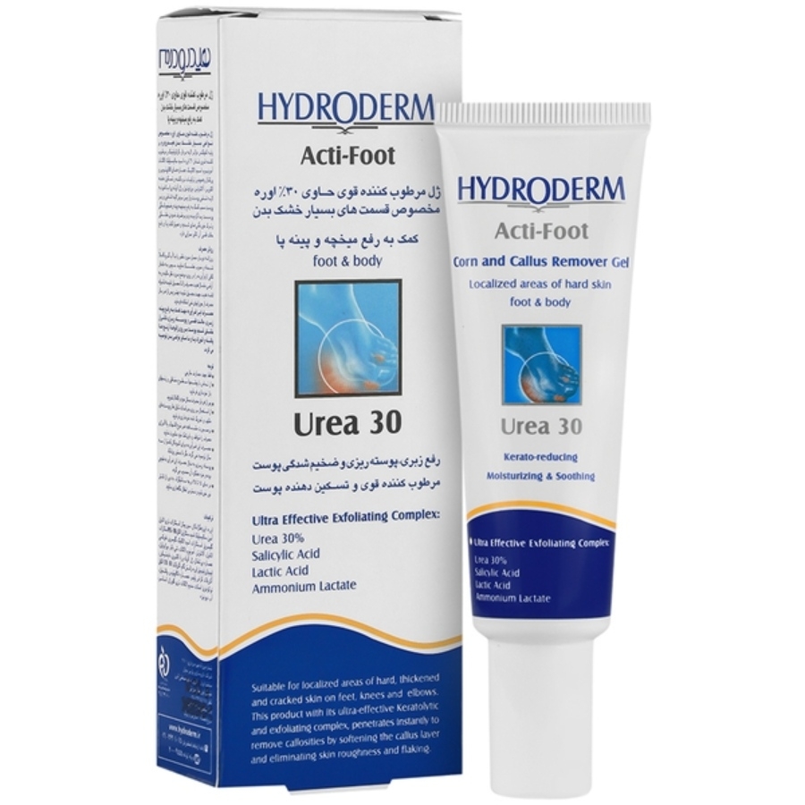 ژل مرطوب کننده قوی هیدرودرم اوره 30 درصد