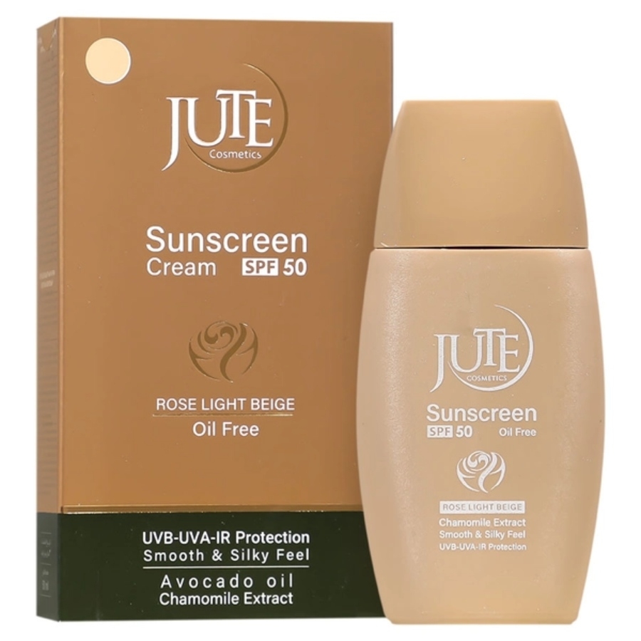 کرم ضد آفتاب پوست چرب رز لایت بژ SPF50