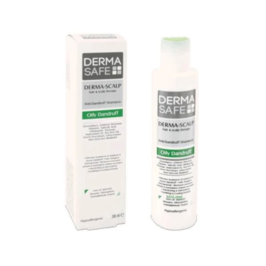 شامپو ضد شوره مو و پوست سر چرب درما اسکالپ