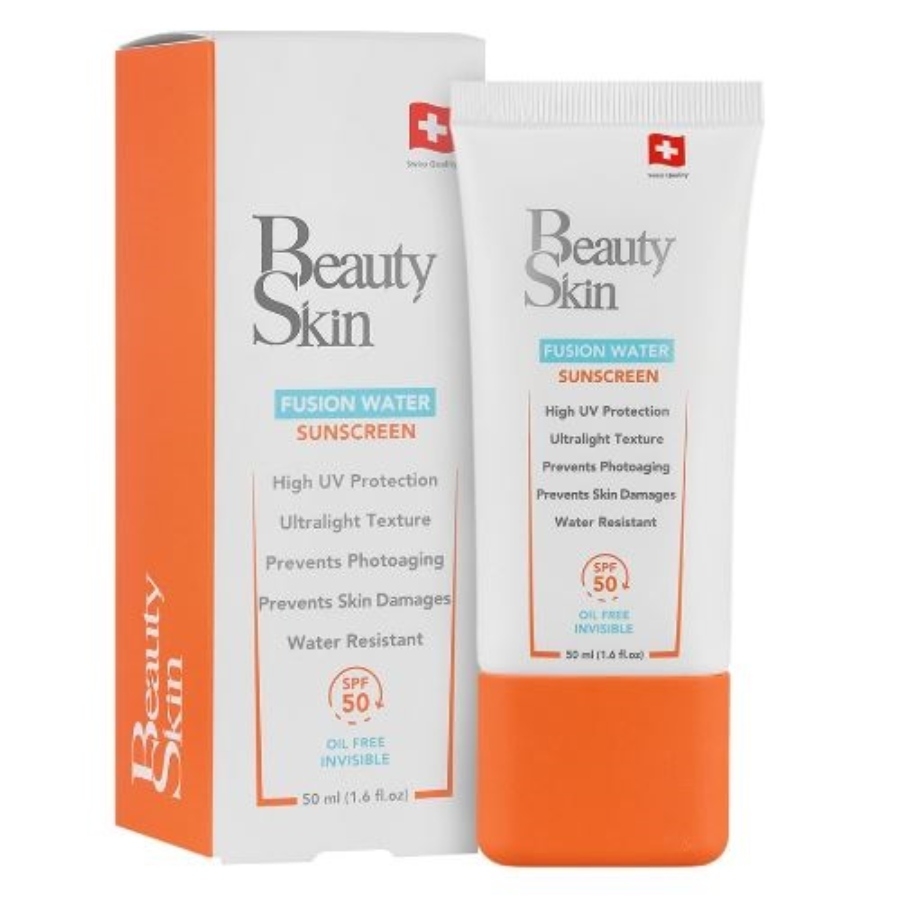 کرم ضد آفتاب فیوژن واتر فاقد چربی SPF50