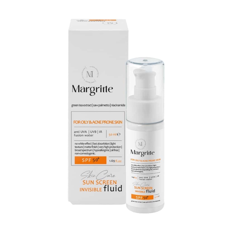 فلوئید ضد آفتاب ساده پوست نرمال تا خشک SPF50