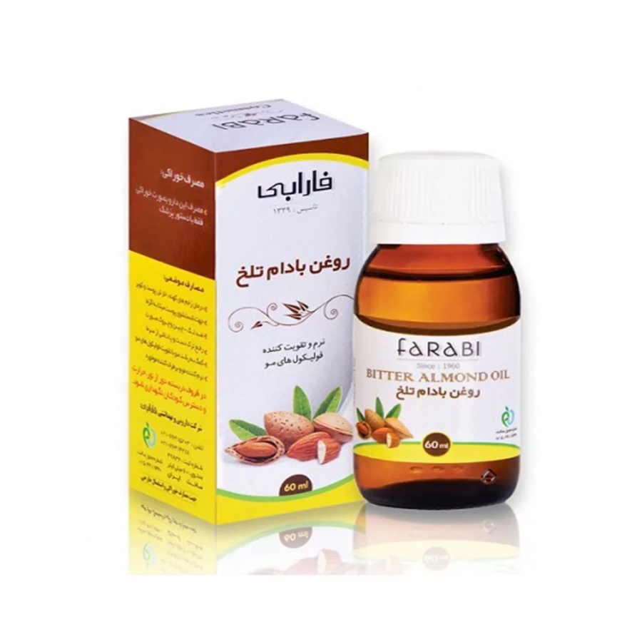 روغن بادام  تلخ 60 میلی لیتری